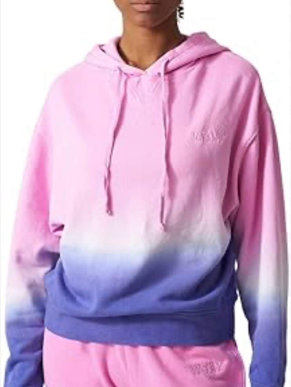 WSLY Ombre Pink to Purple Hoodie Sweatshirt